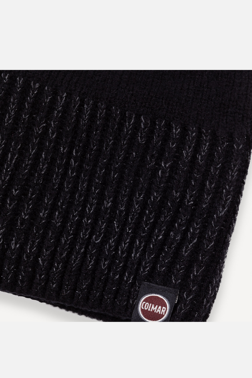 Colmar Originals Women's Black Beanie Hat-2