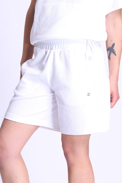 Colmar originals Bermuda Spugna Bianco Donna