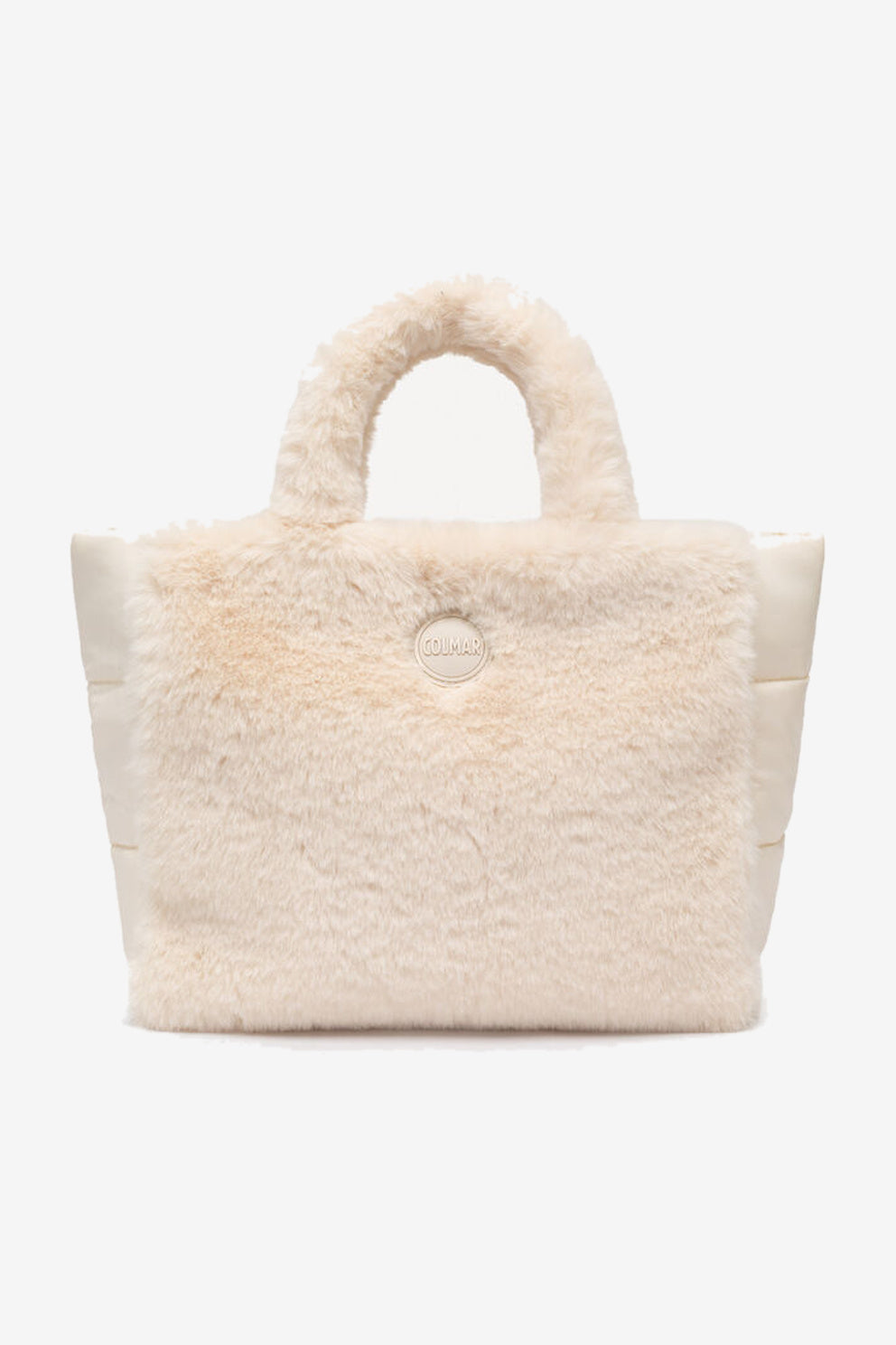 Colmar originals Borsa Eco Pelliccia Panna Donna-1