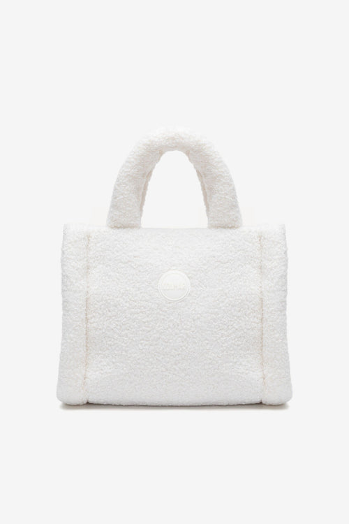 Colmar Originals Borsa Shopper Teddy bianco donna