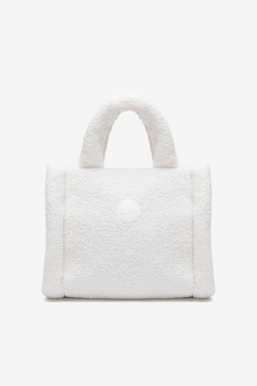 Colmar Originals Borsa Shopper Teddy bianco donna-1