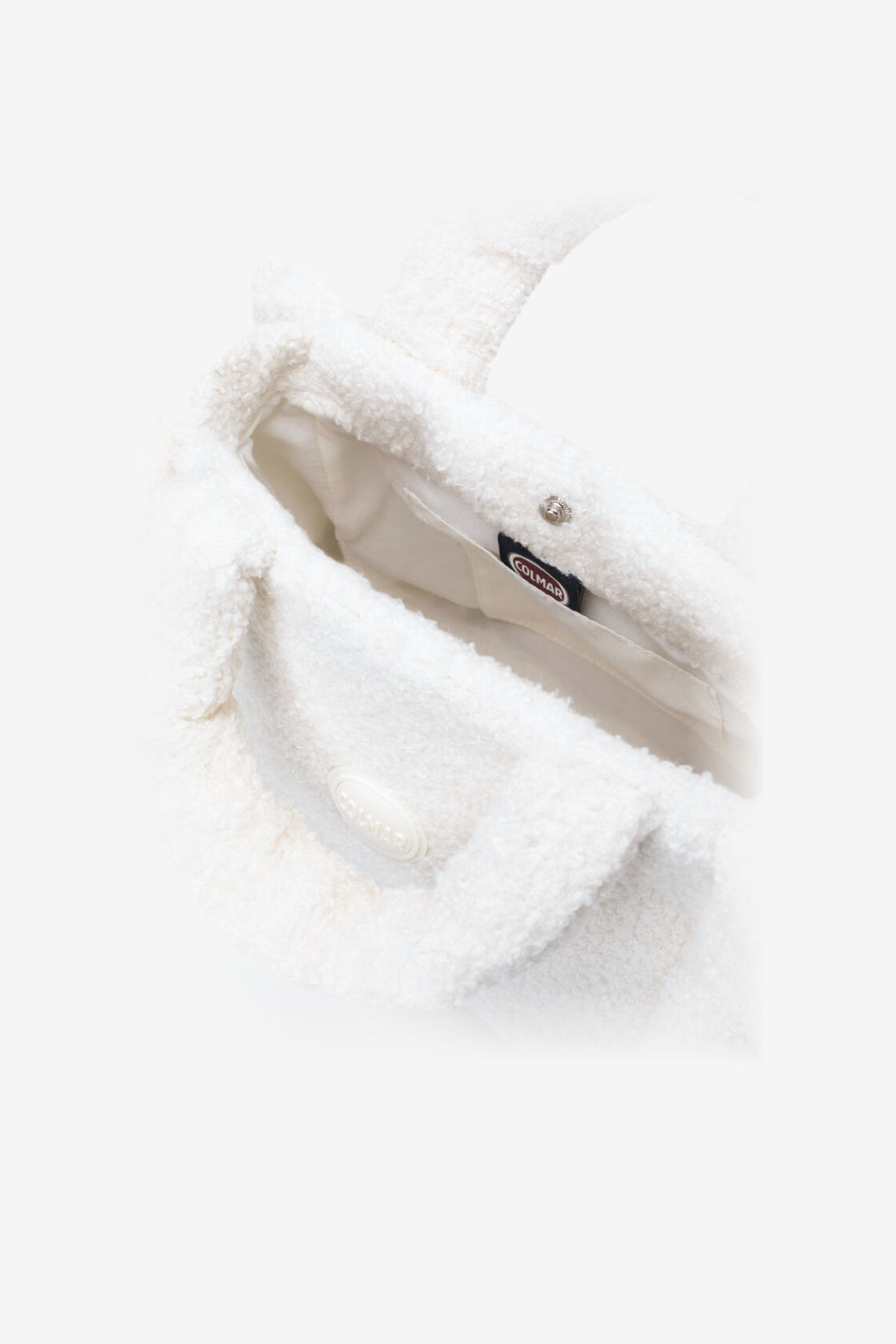 Colmar Originals Borsa Shopper Teddy bianco donna-4