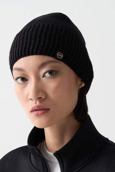 Colmar originals Cappello Costa Lurex Nero Donna-4