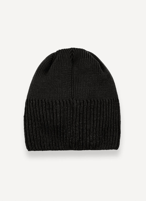 Colmar originals Cappello Costa Lurex Nero Donna-3