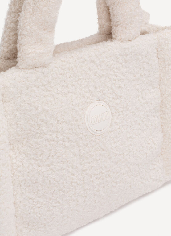 Colmar originals Mini Shopper Teddy Bianco Donna-4
