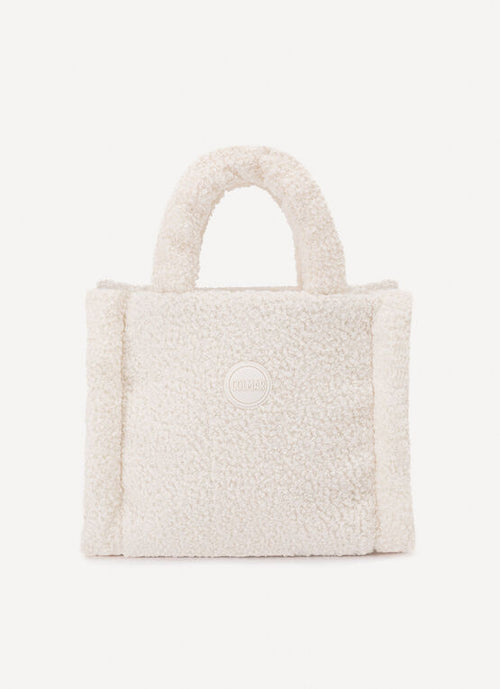 Colmar originals Mini Shopper Teddy Bianco Donna
