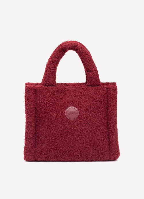 Colmar originals Mini Shopper Teddy Bordeaux Donna