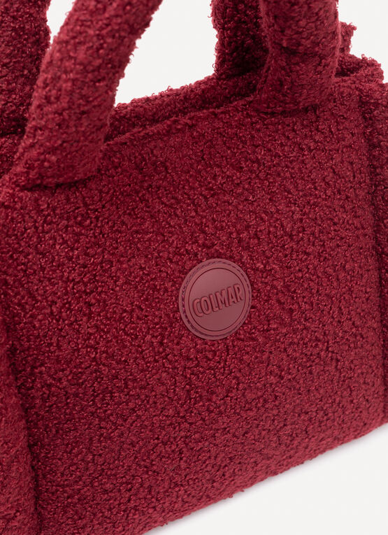 Colmar originals Mini Shopper Teddy Bordeaux Donna-2