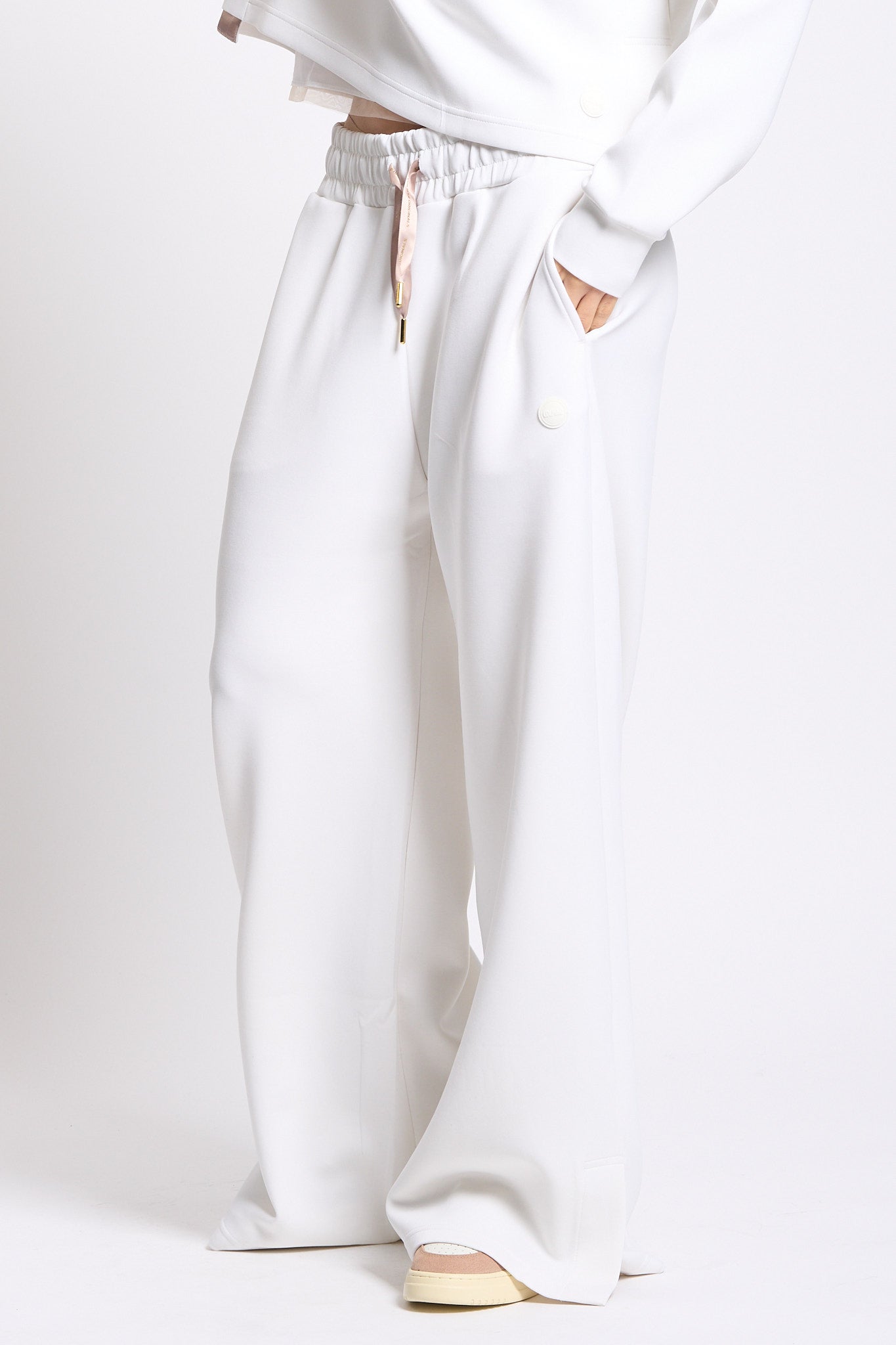 Colmar originals Pantalone Jogger 9290 Bianco Donna-5