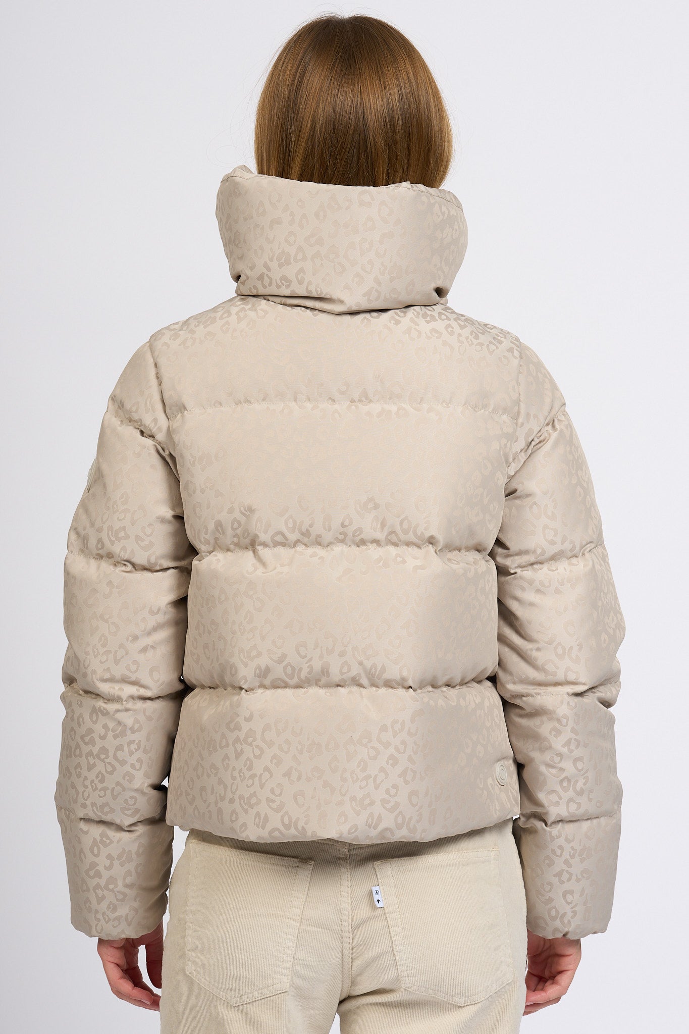 Colmar Originals Piumino Animalier Beige Donna-3