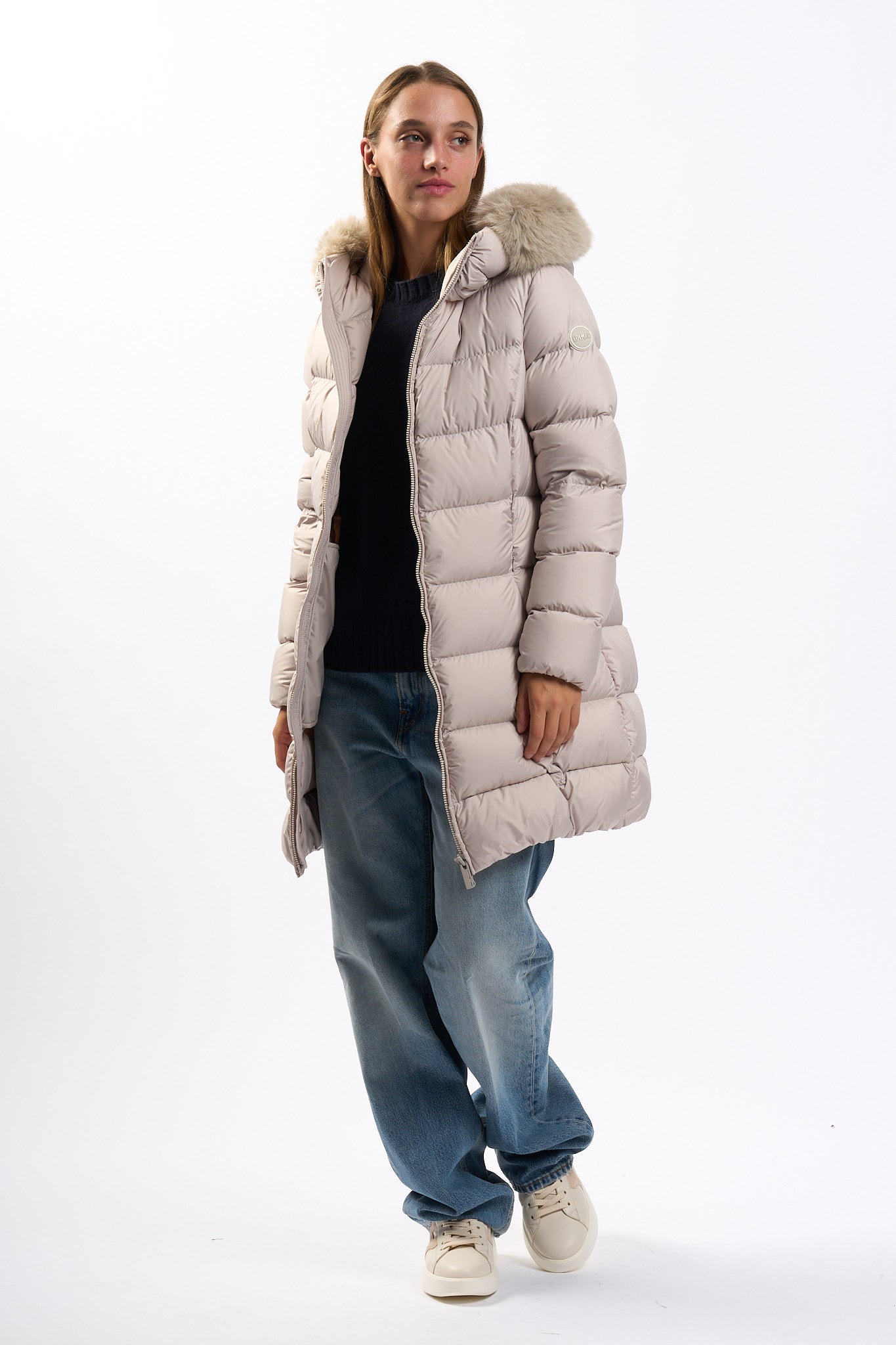 Colmar originals Piumino Midi Gesso Donna-13