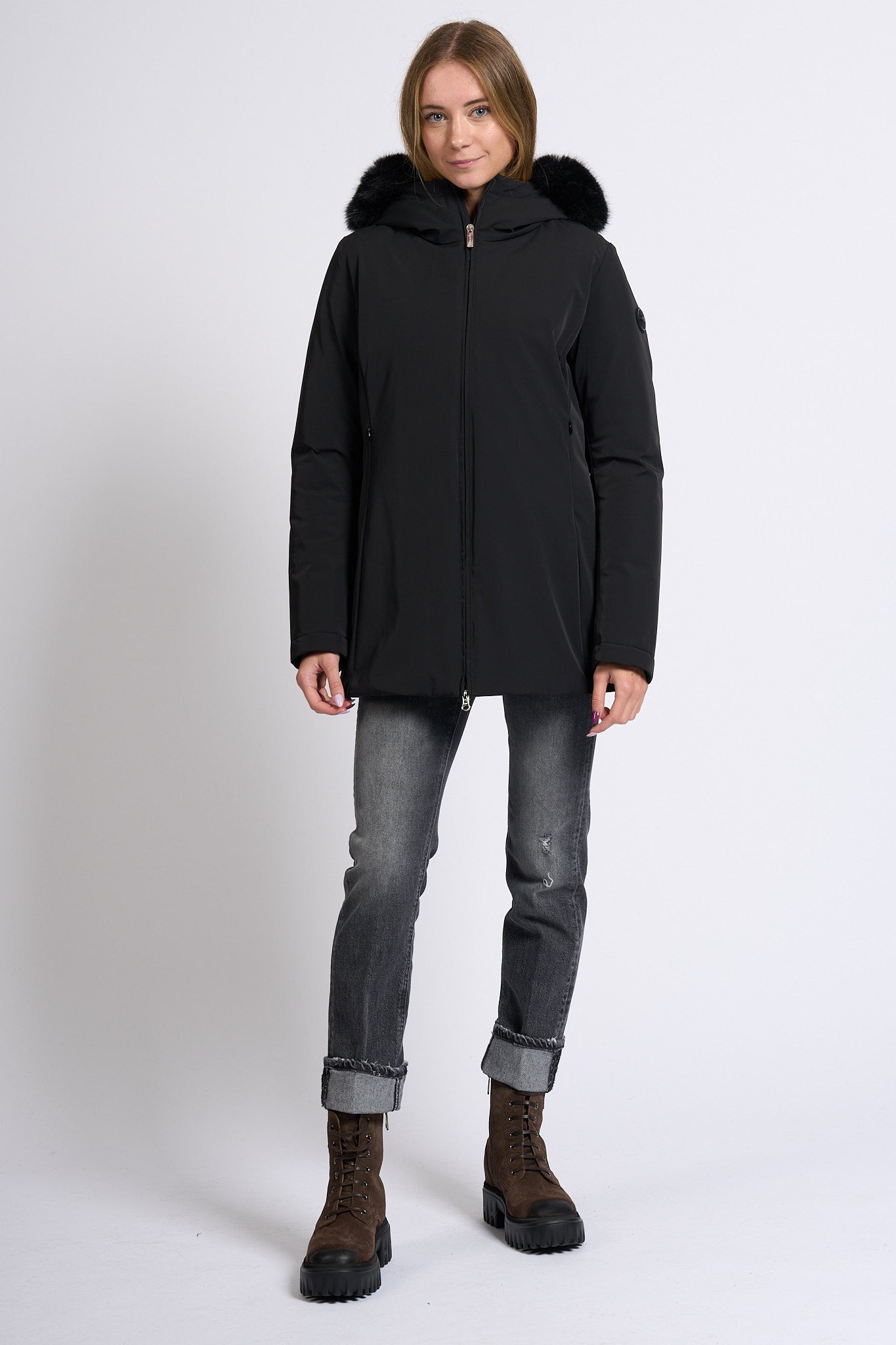 Colmar originals Piumino Tecnico Nero Donna-9