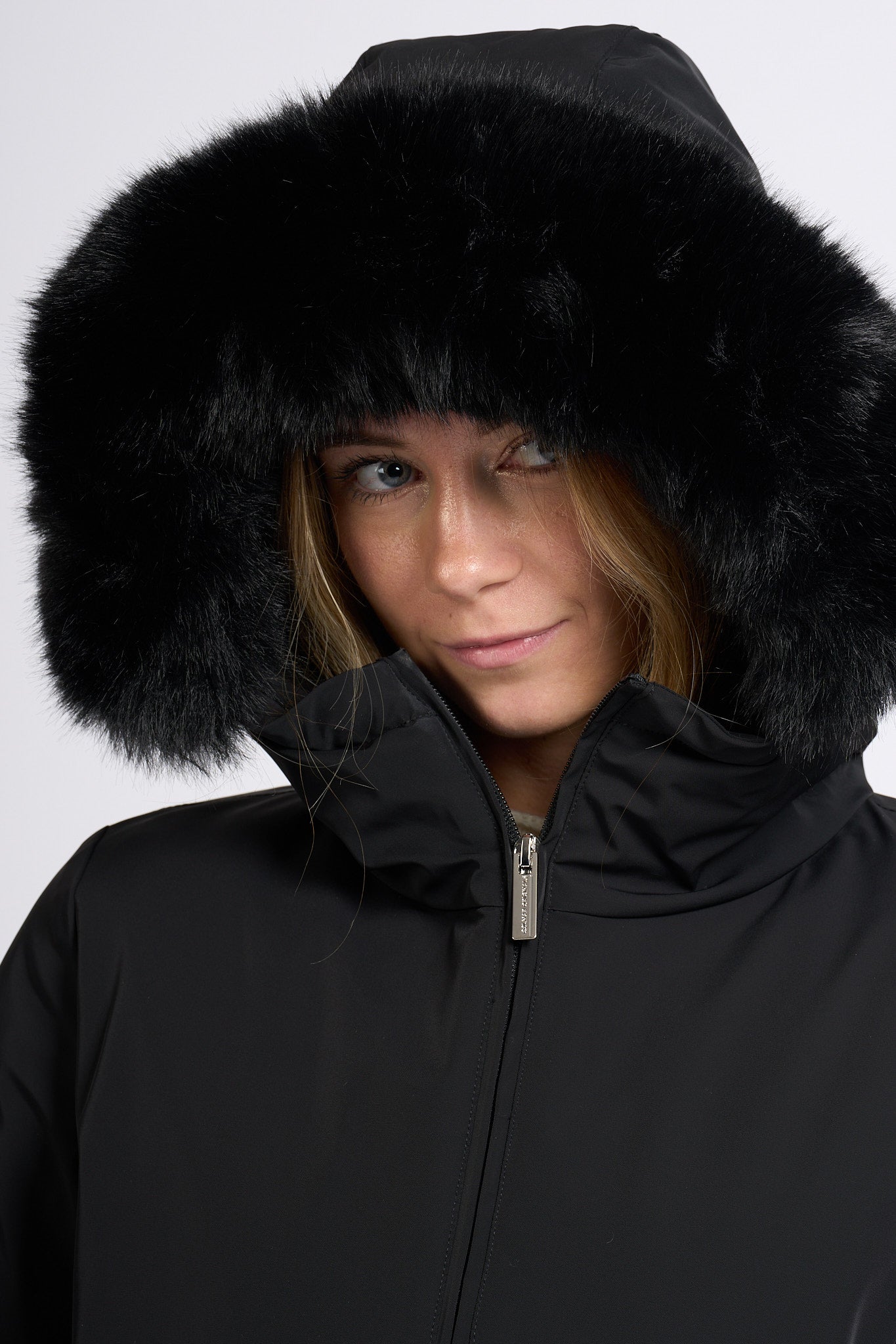 Colmar originals Piumino Tecnico Nero Donna-4