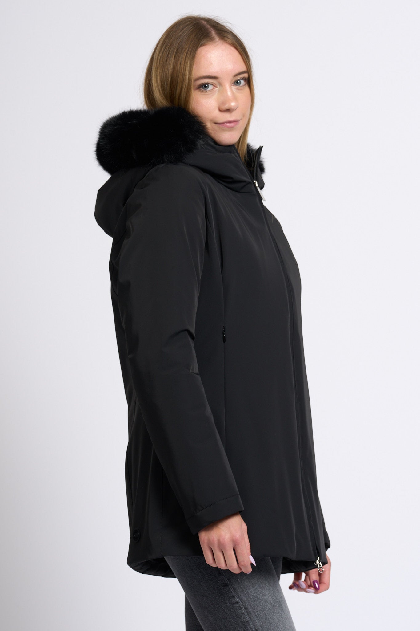 Colmar originals Piumino Tecnico Nero Donna-5