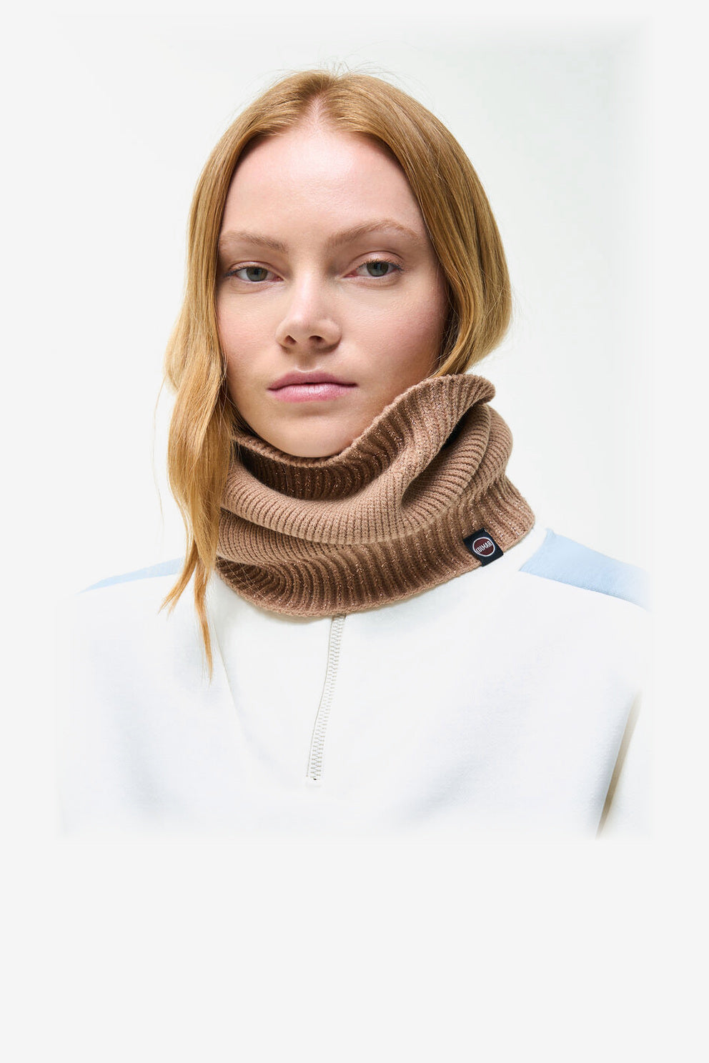 Colmar originals Scaldacollo Lurex Donna Cammello-2