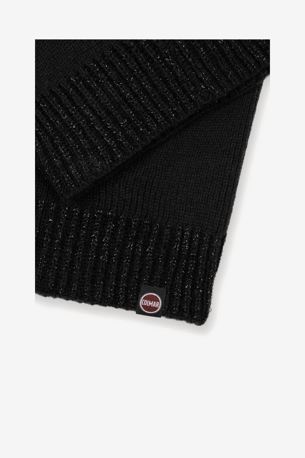 Colmar Originals Scaldacollo Lurex Nero da donna-3