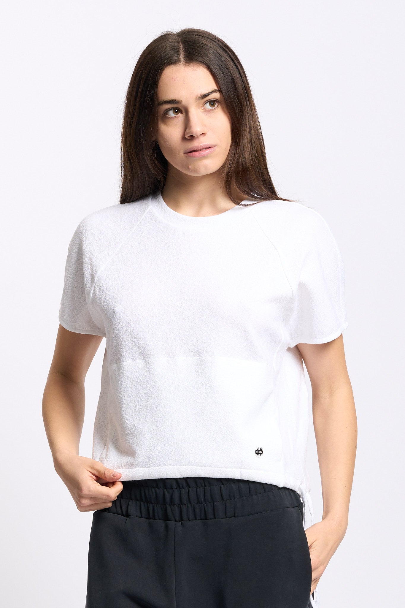 Colmar originals T-shirt Spugna Bianco Donna-1