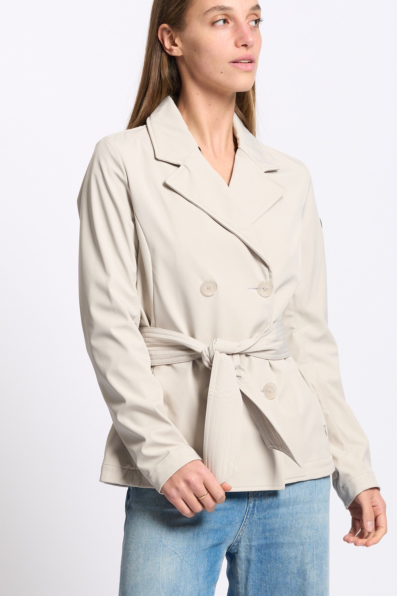 Colmar originals Trench Corto 1900 Beige Donna-7