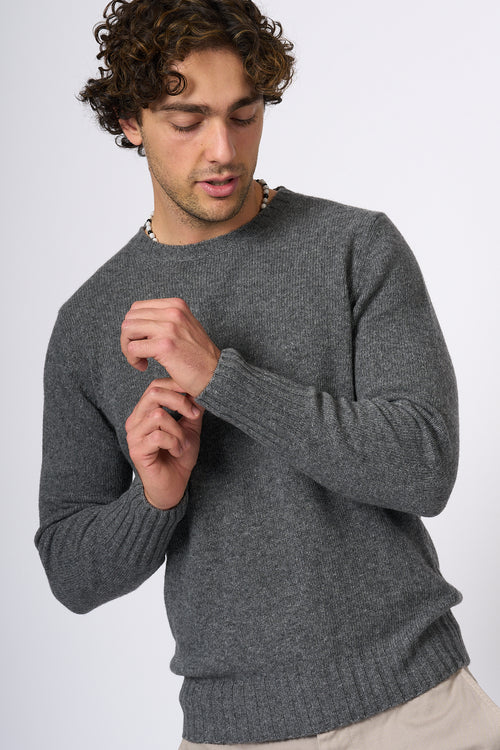 Customer Lovers Lambswool Sweater Grey Men