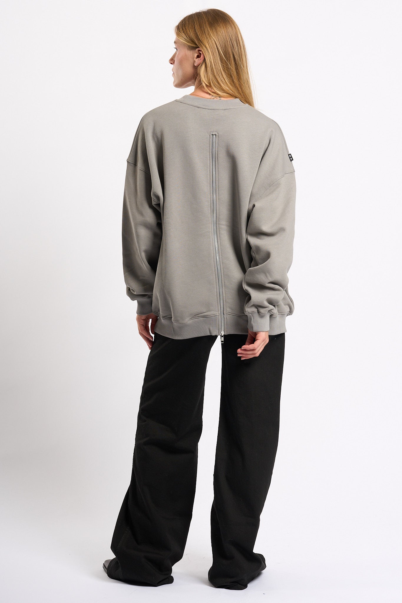 Department5 Felpa Virginex Grigio Donna-4