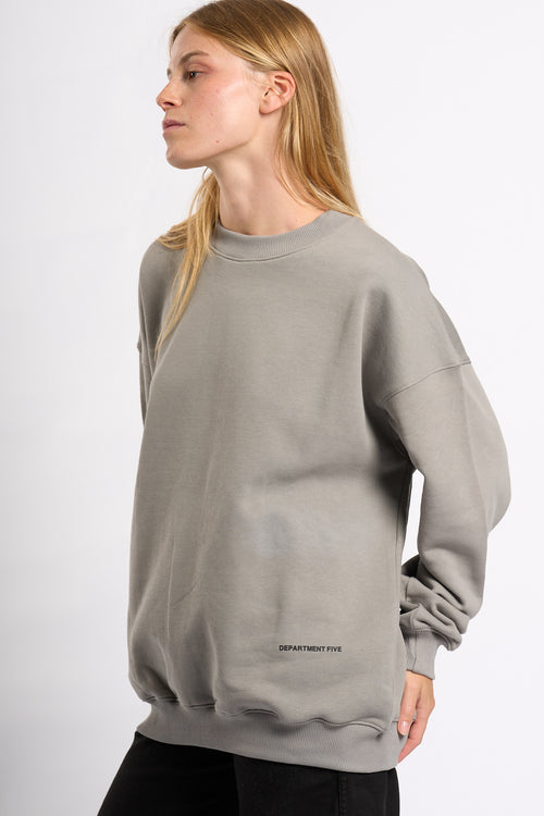Department5 Felpa Virginex Grigio Donna