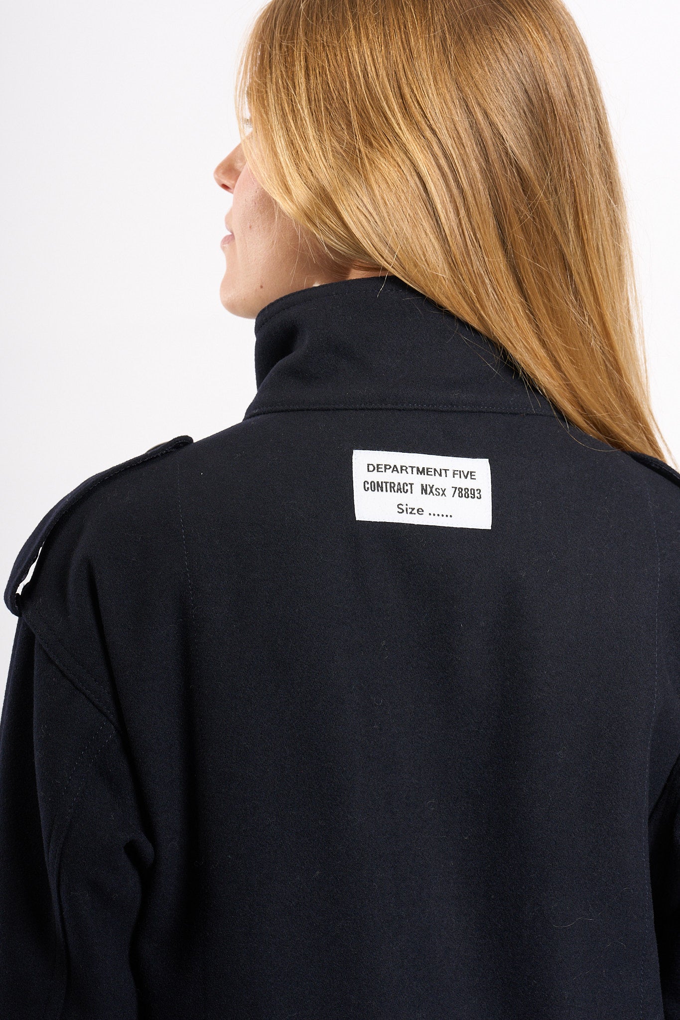 Department5 Field Jacket Mercure Navy Donna-6