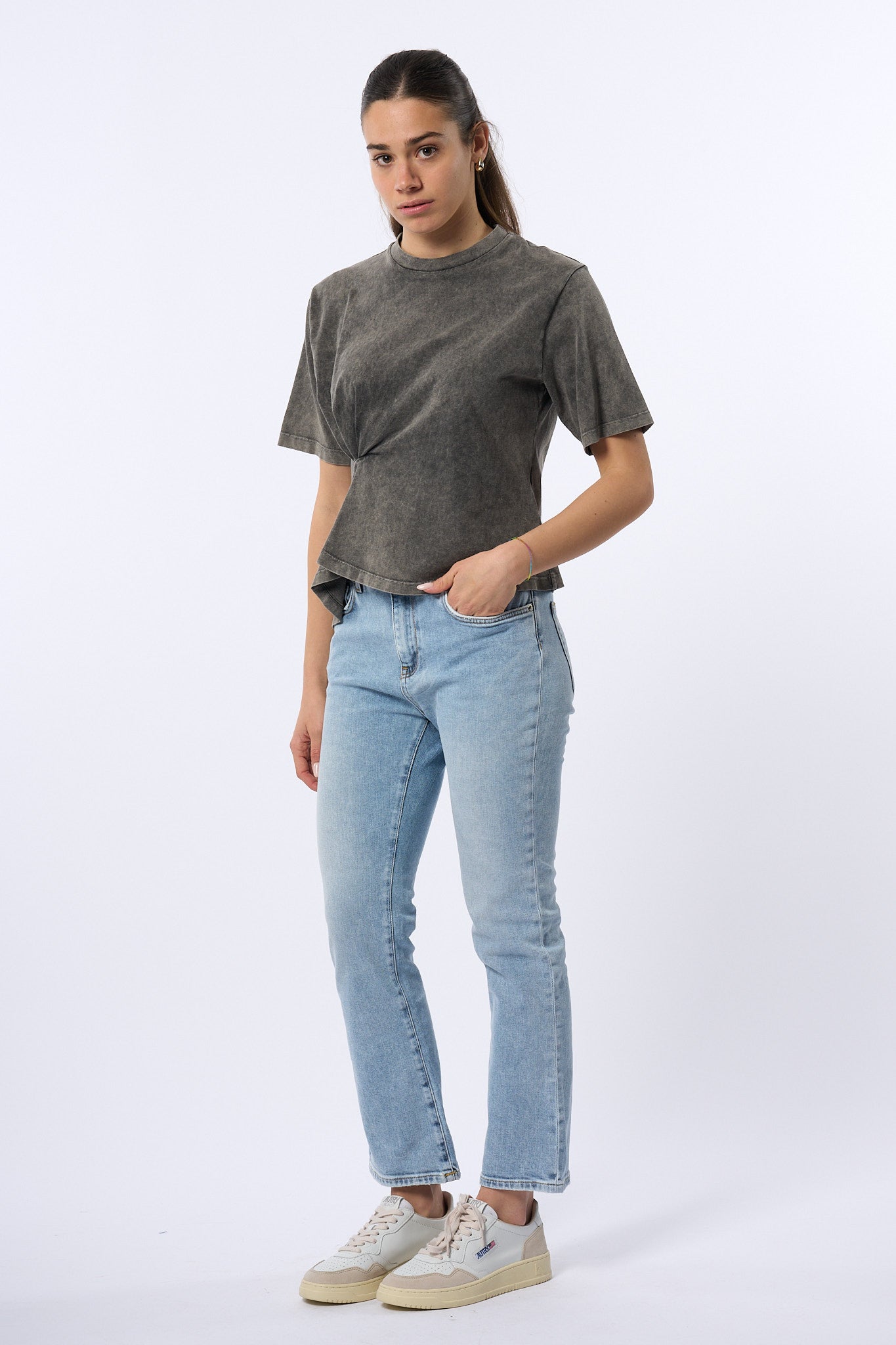 Department5 Jeans Clar Denim Chiaro Donna-3