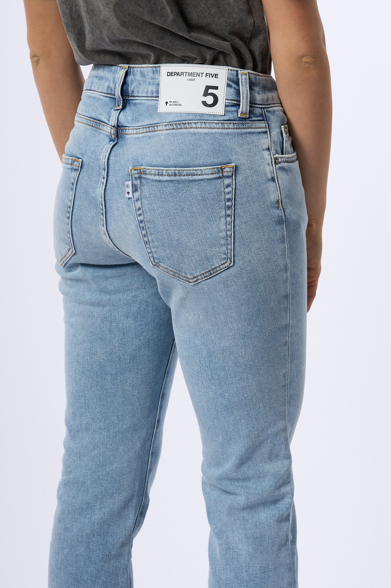 Department5 Jeans Clar Denim Chiaro Donna-2