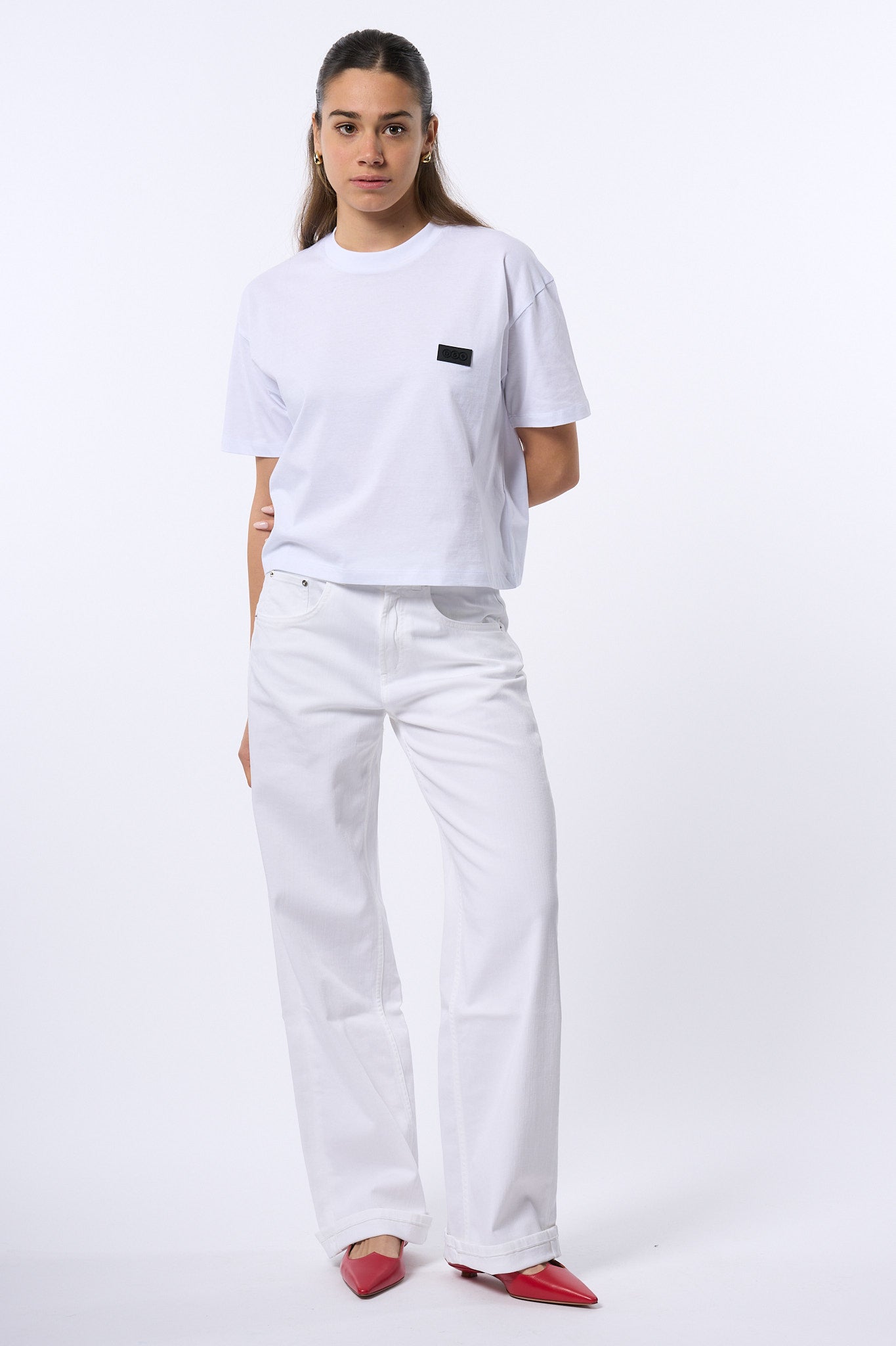 Department5 Jeans Pop Bianco Donna-3