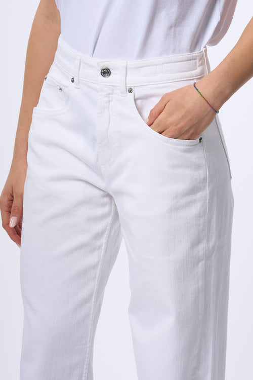 Department5 Jeans Pop Bianco Donna-2