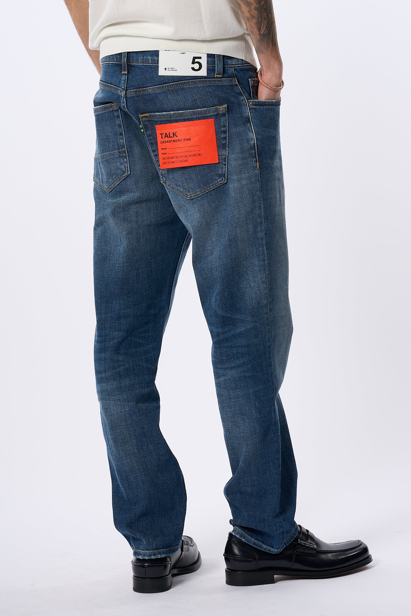 Department5 Jeans Talk Regular Blu Uomo-6