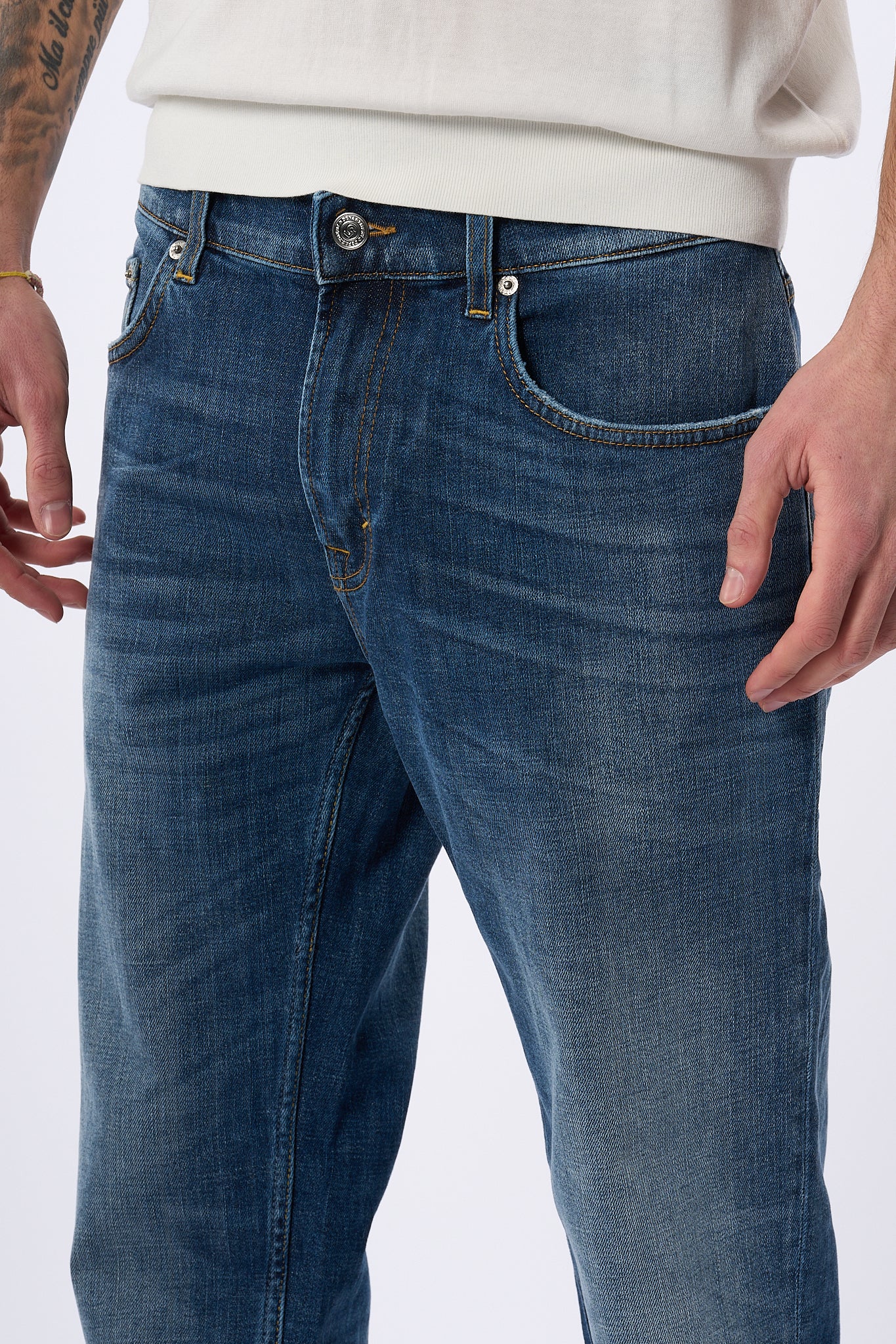 Department5 Jeans Talk Regular Blu Uomo-7