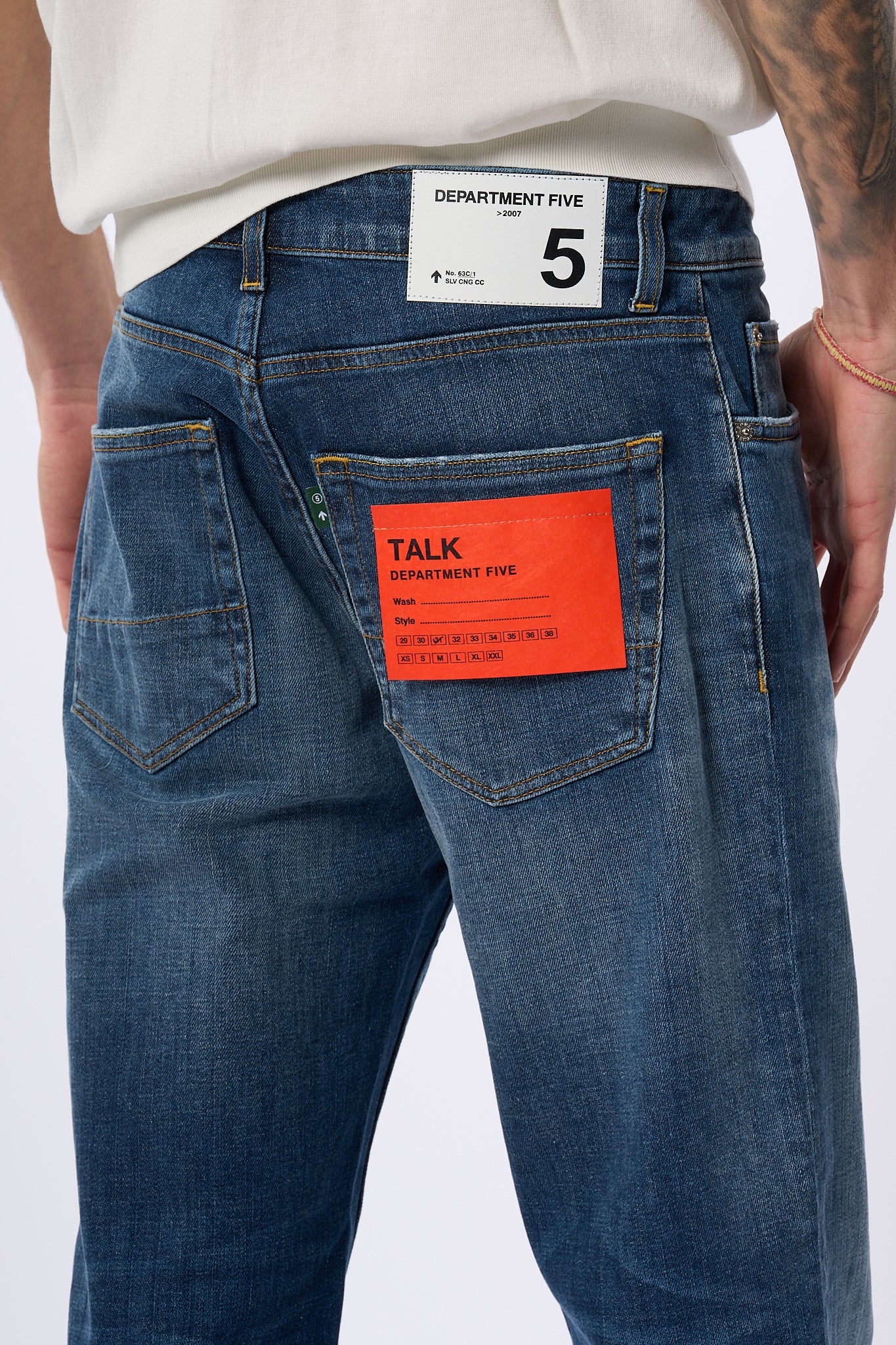 Department5 Jeans Talk Regular Blu Uomo-2