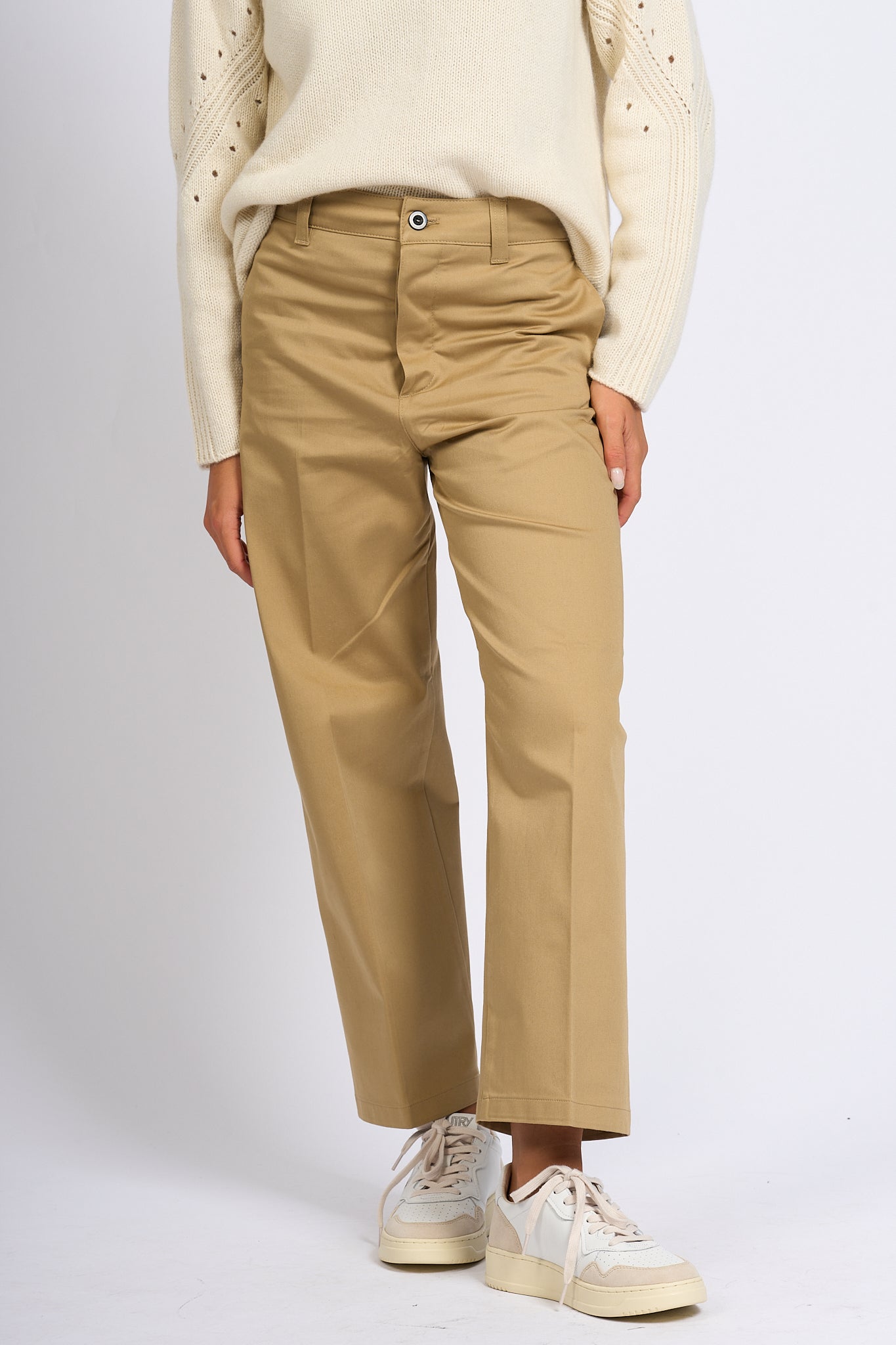 Department5 Women's Two Khaki Pants-4