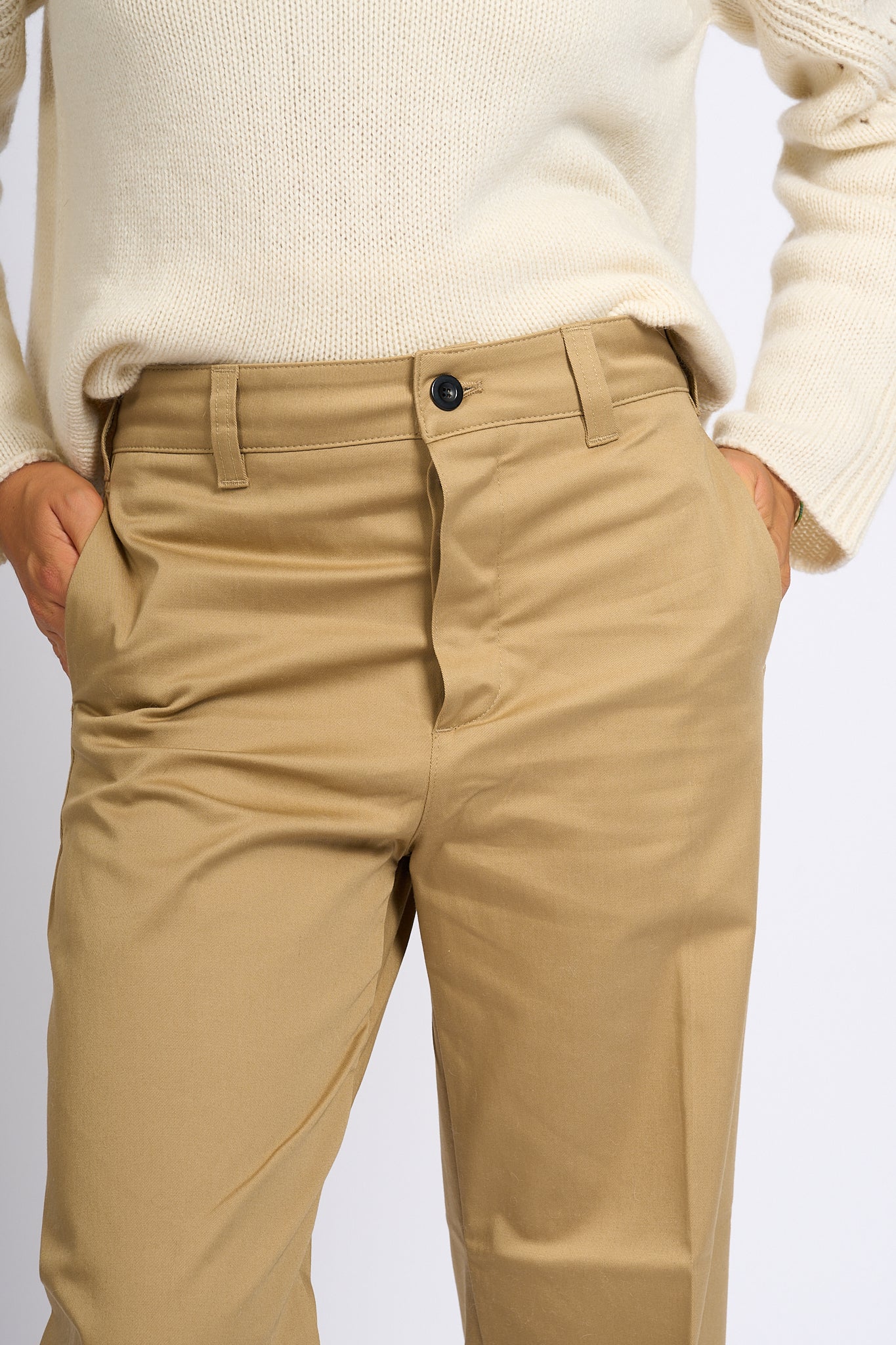 Department5 Women's Two Khaki Pants-8