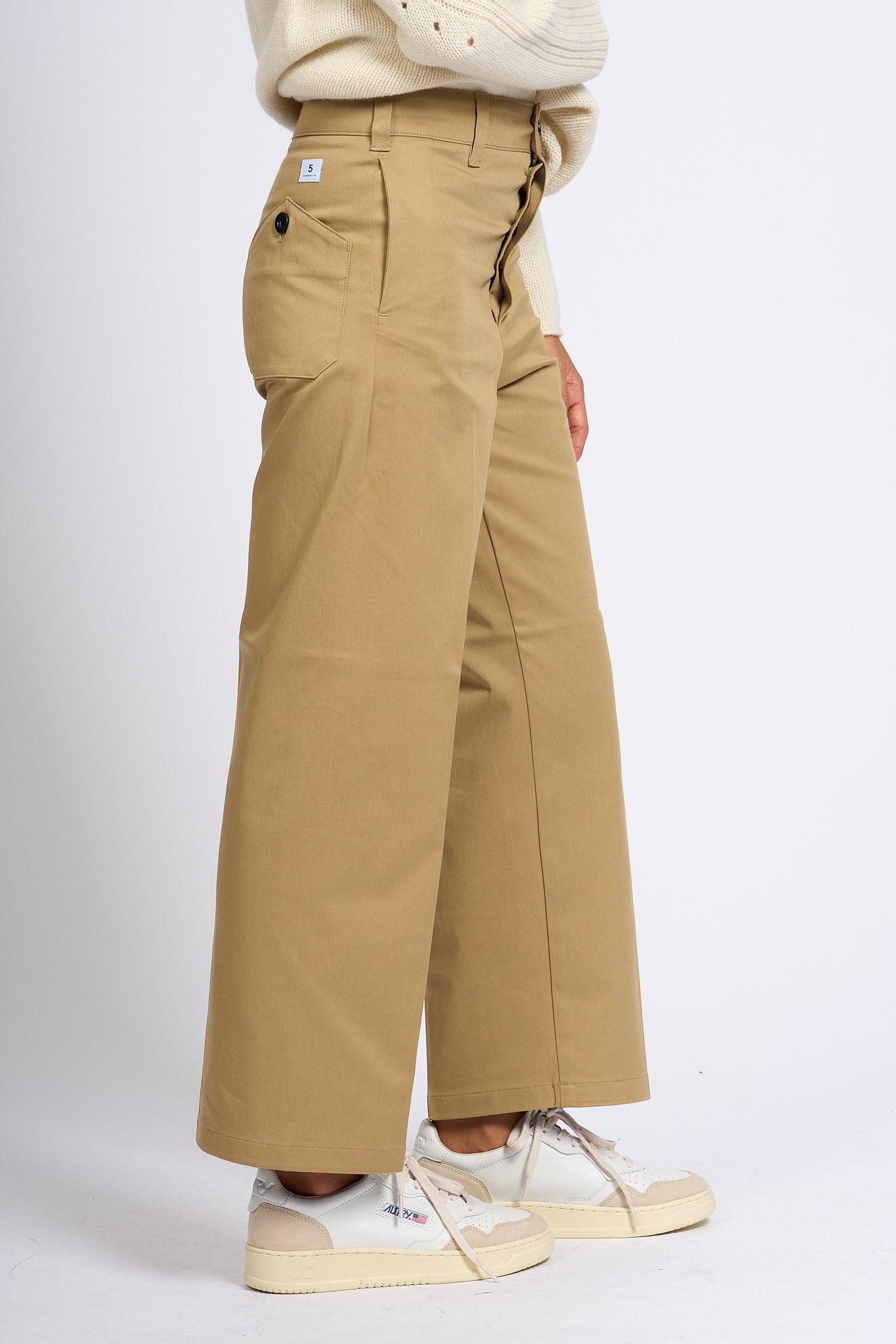 Department5 Women's Two Khaki Pants-1