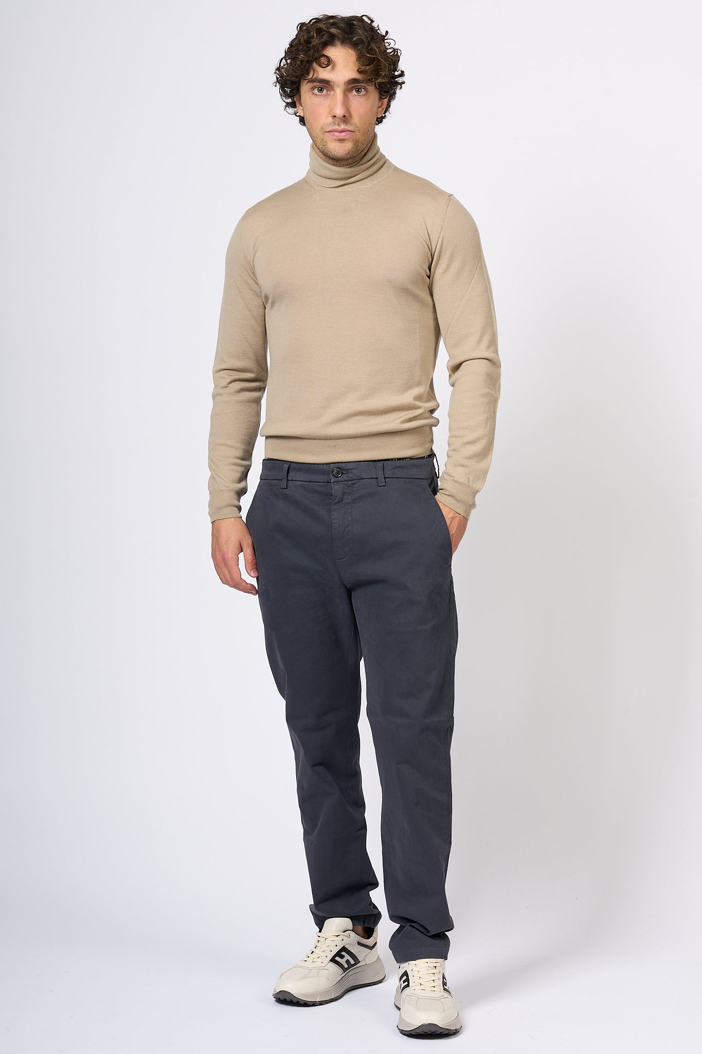 Department5 Prince Anthracite Men's Trousers-3