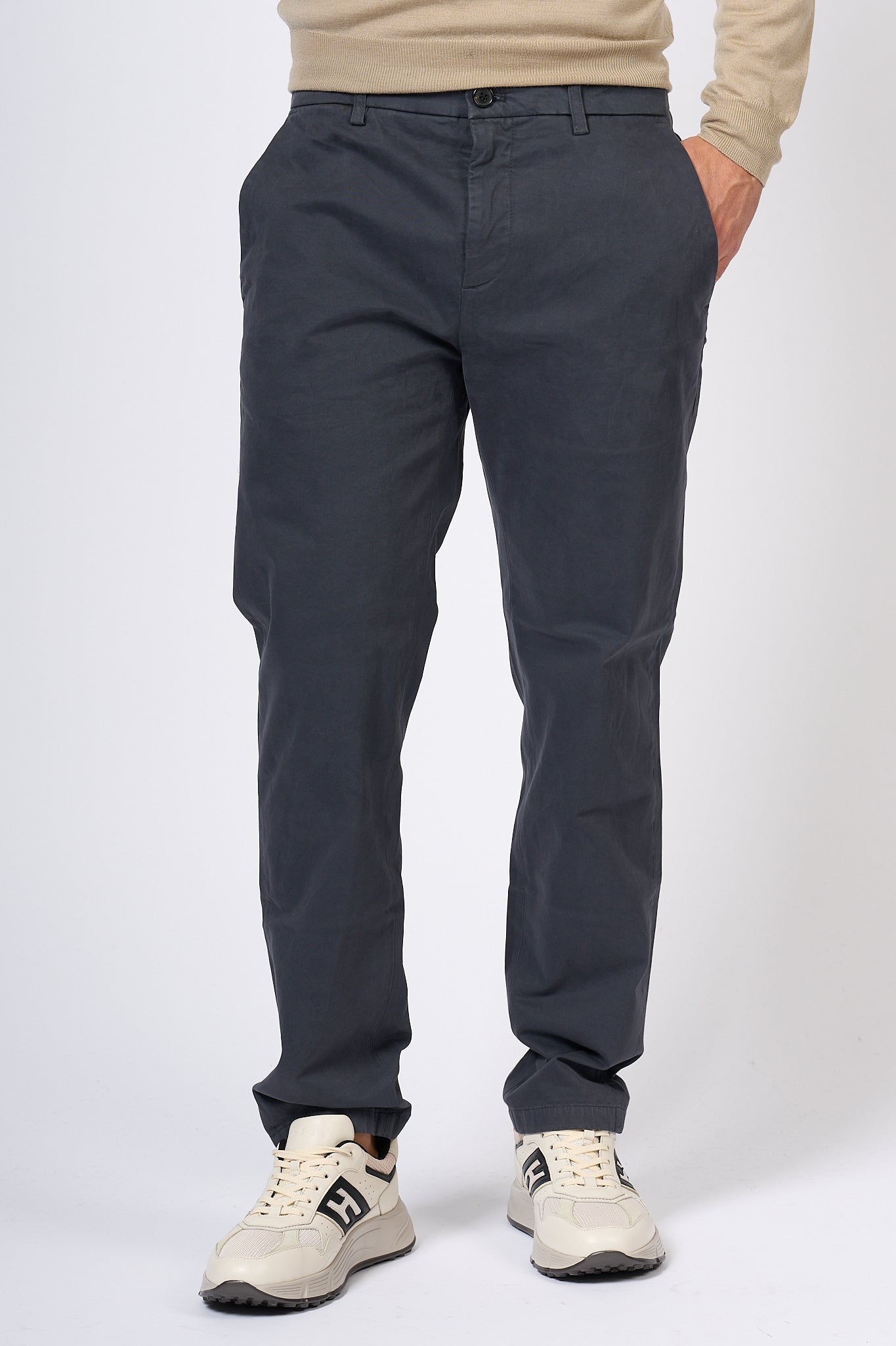 Department5 Prince Anthracite Men's Trousers-2