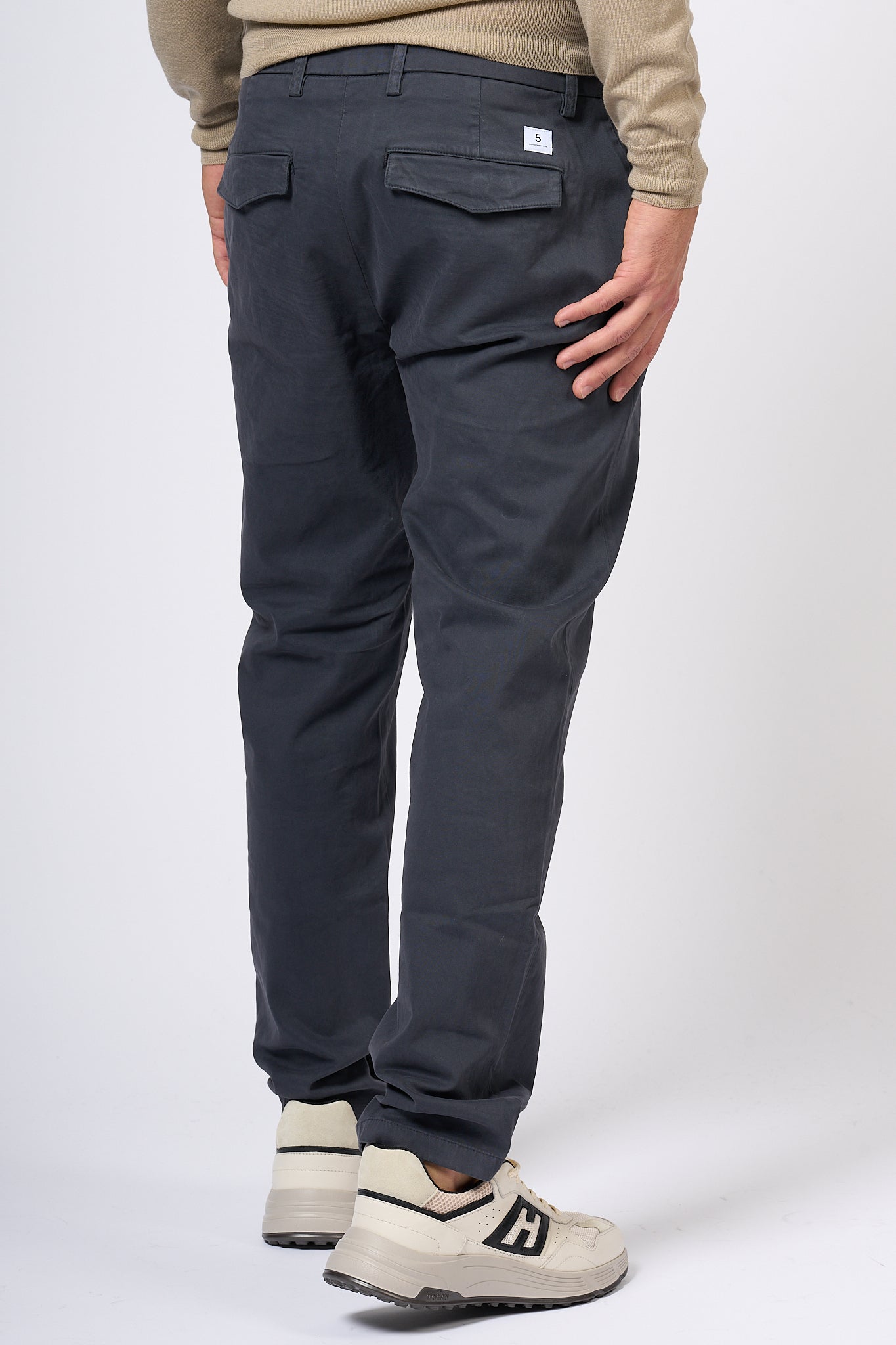 Department5 Prince Anthracite Men's Trousers-5