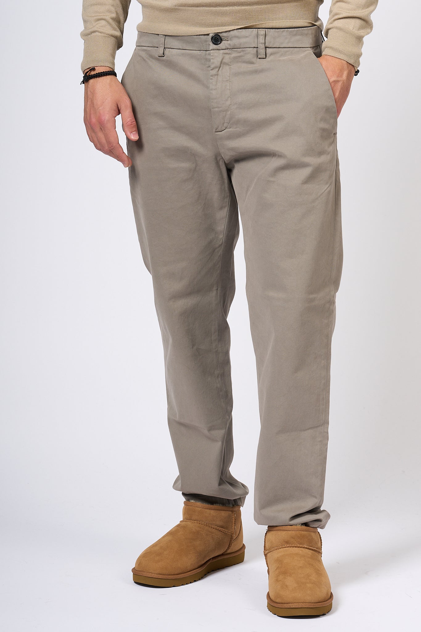 Department5 Pantalone Prince Taupe Uomo-1