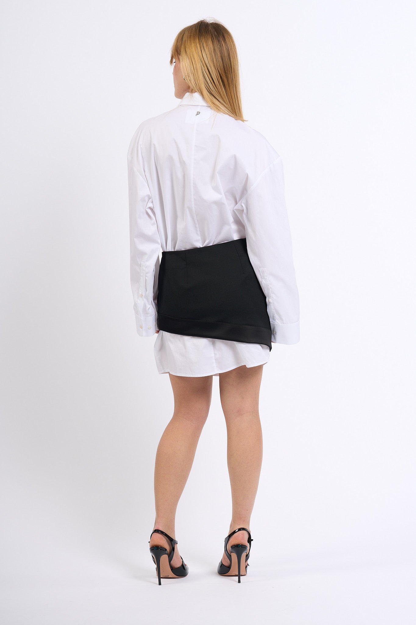 Dondup Abito a Camicia con Gonna Donna-6