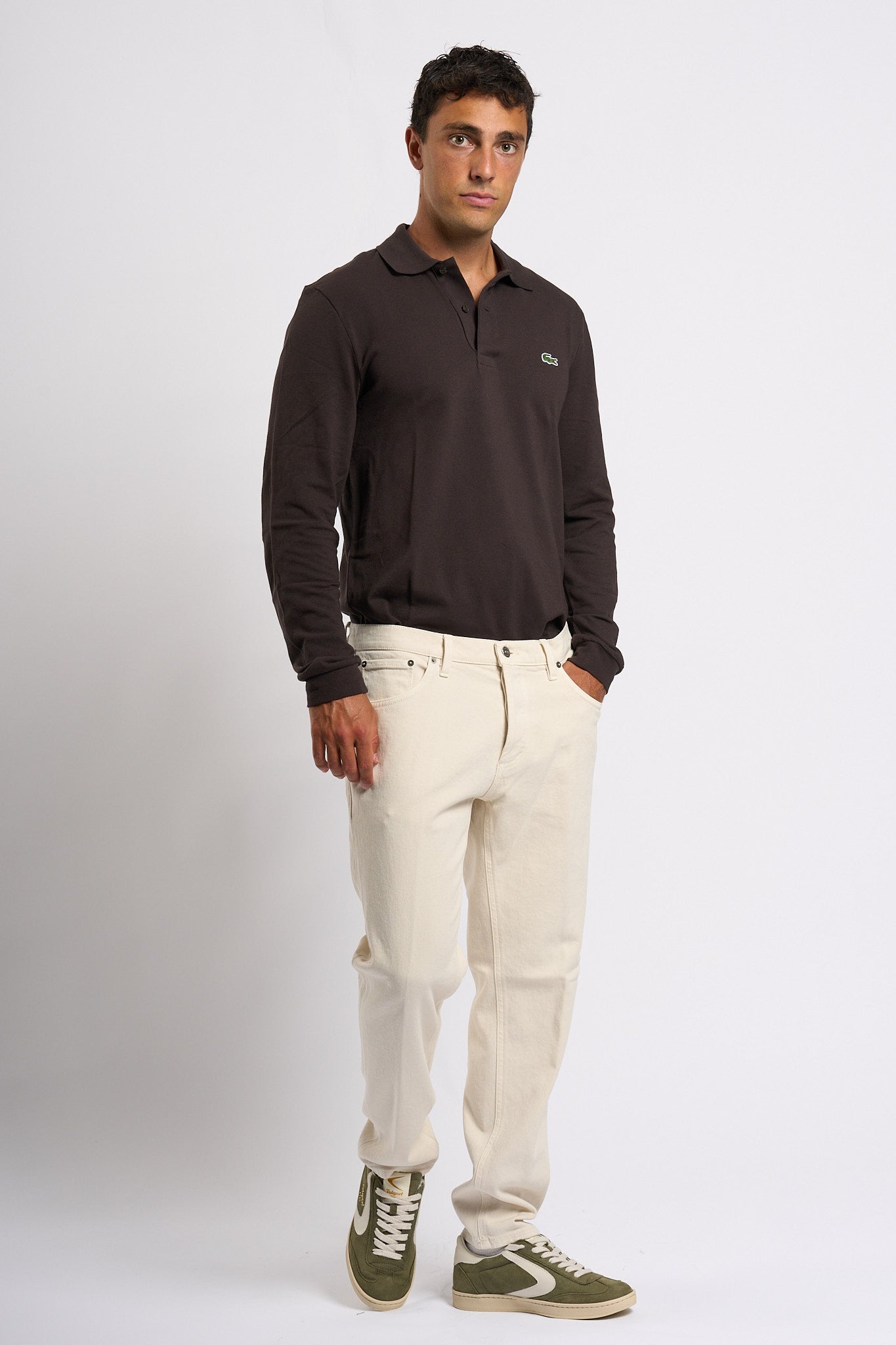 Dondup Pantalone Brighton Bull Sabbia Uomo-2