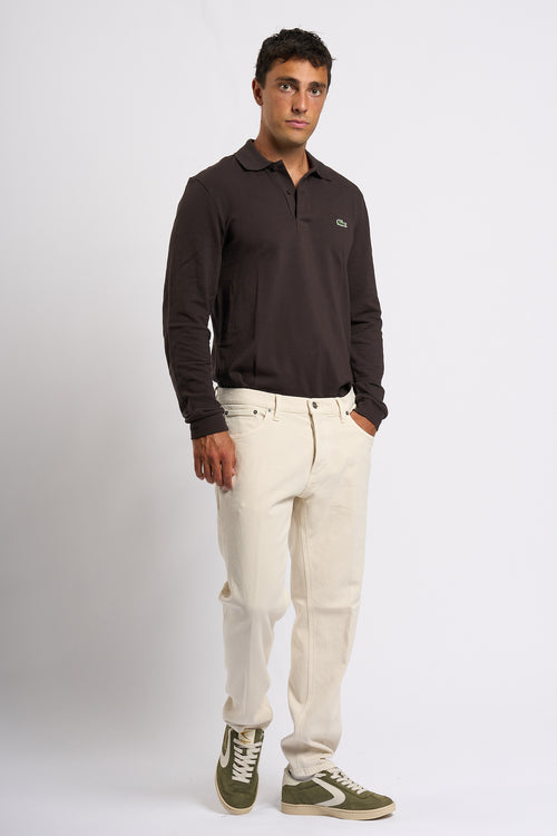 Dondup Pantalone Brighton Bull Sabbia Uomo-2
