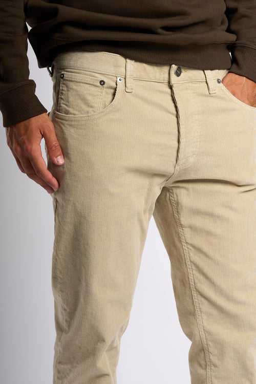Dondup Pantalone Brighton Velluto Lievito Uomo-2