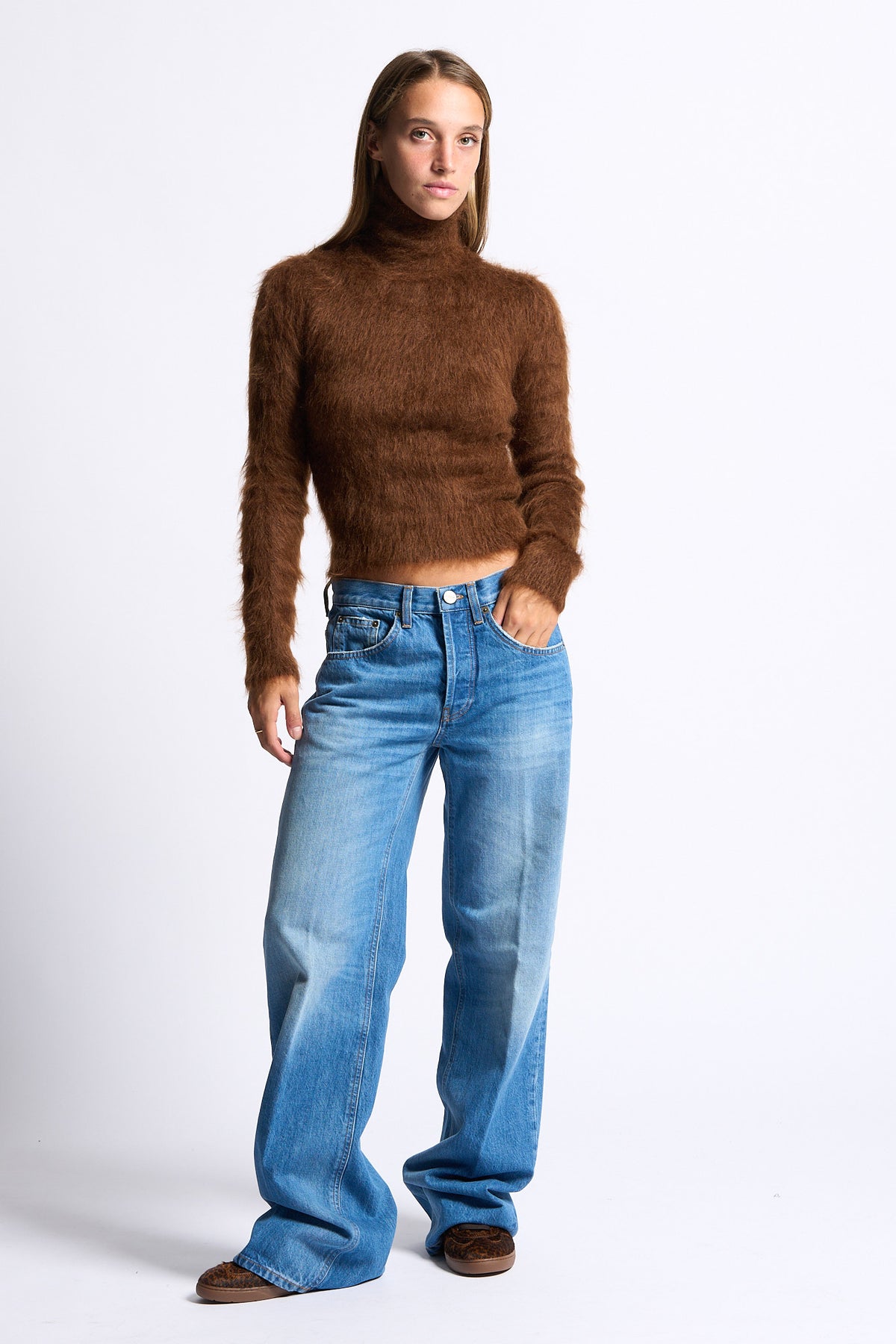 Dondup Dolcevita Marrone Donna-4