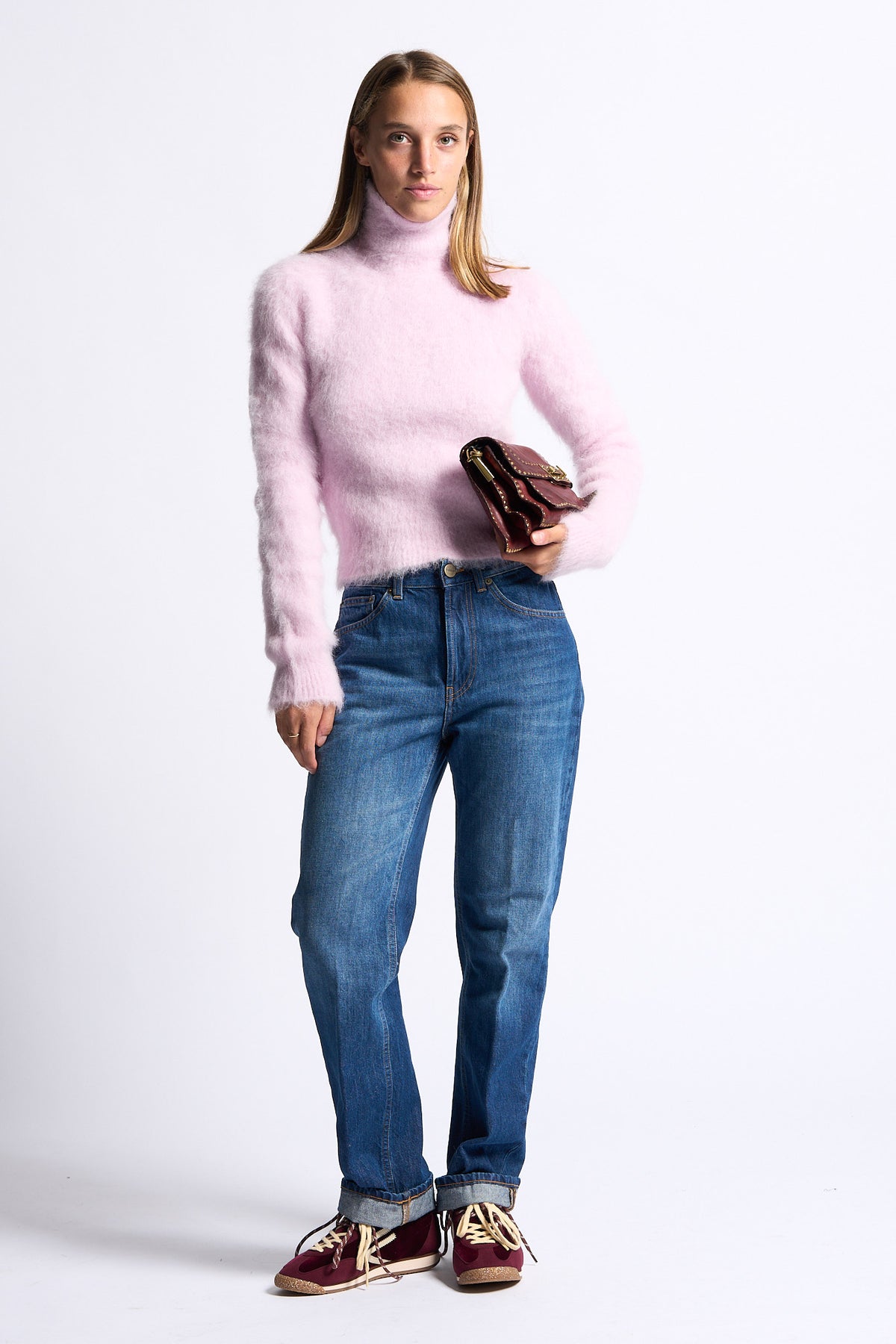 Dondup Dolcevita Rosa Donna-5