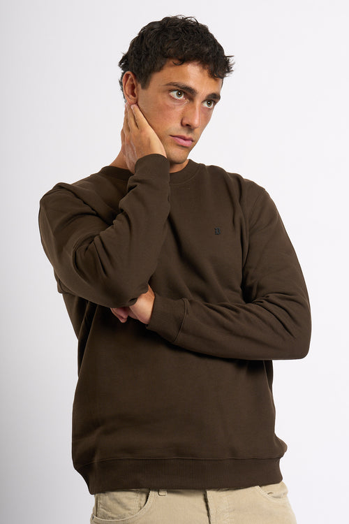 Dondup Felpa Cioccolato Uomo