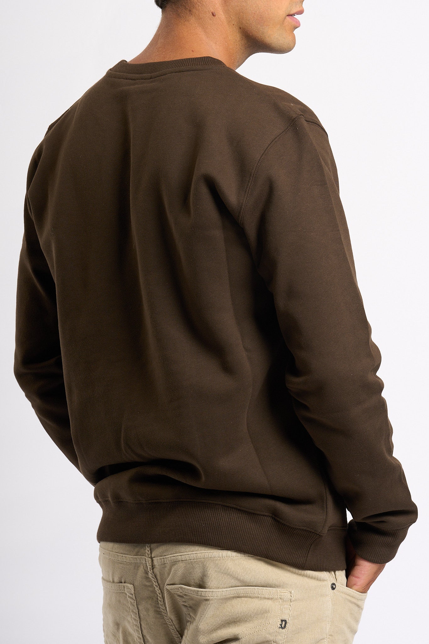 Dondup Felpa Cioccolato Uomo-3
