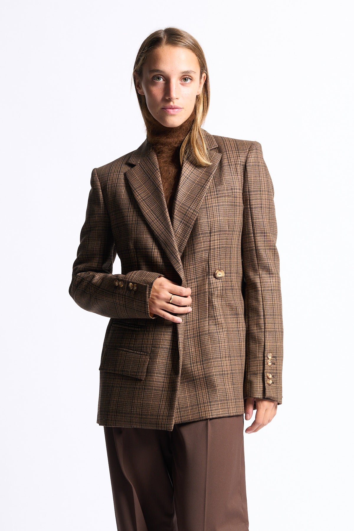 Dondup Giacca Galles Marrone Donna-3