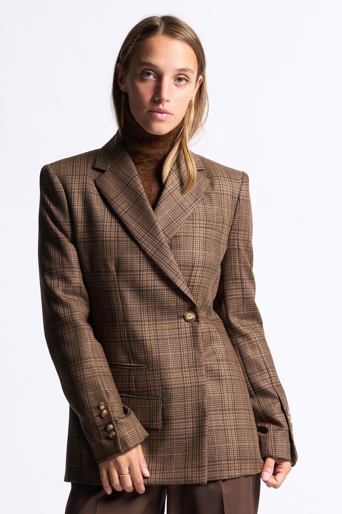 Dondup Giacca Galles Marrone Donna-1